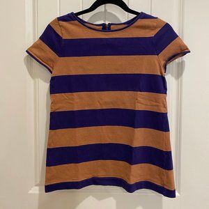 Fitted short-sleeve sweater